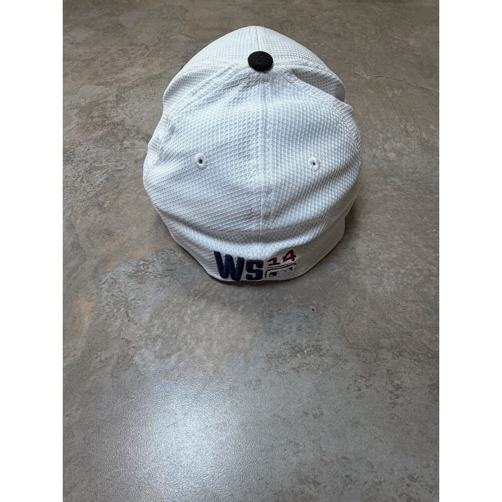 San Francisco Giants Hat Cap 2014 World Series Champs M/L White New Era 39Thirty - Picture 4 of 6